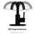 Matte Black 1 Hole Bathroom Faucet - Single Handle, Comprised Of Solid Brass And Stainless Steel For Longevity Deck-Mounted Hole, Fabricated With Dependable Use-121612956