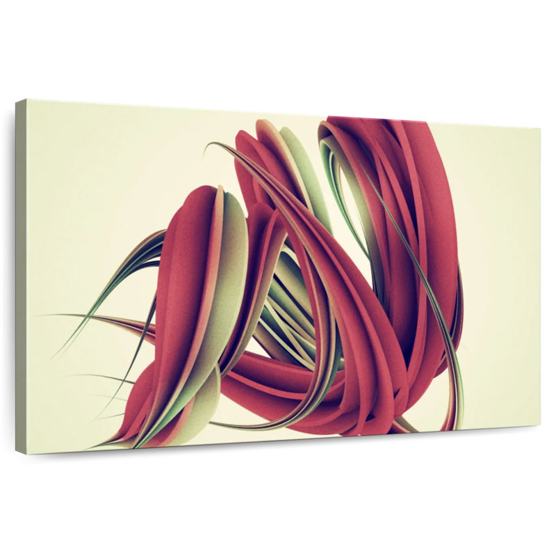 Avery Abstract Twisted Shape, 32" H x 48" W
