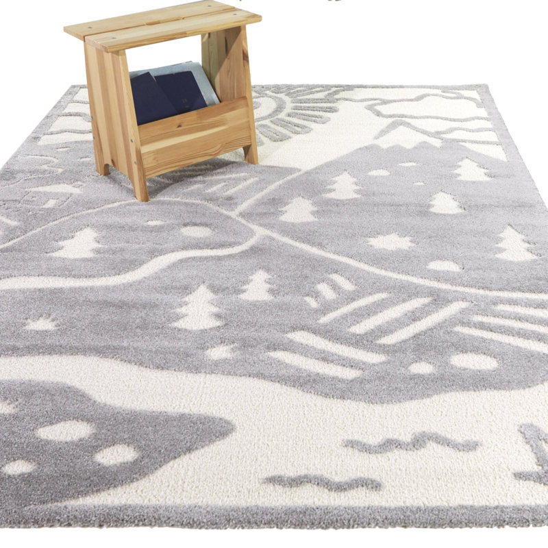 Tapis tissé à la machine Sherwood, Rectangle 5 pi 3 po x 7 pi