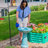Calais Ceramic Bird Bath - Jade