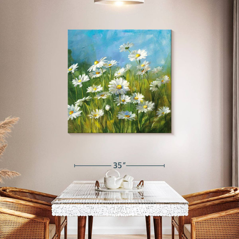 Harnek Summer Field II, 39" H x 39" W