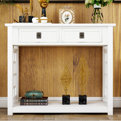 Haverton 29.82'' Solid Wood Console Table
