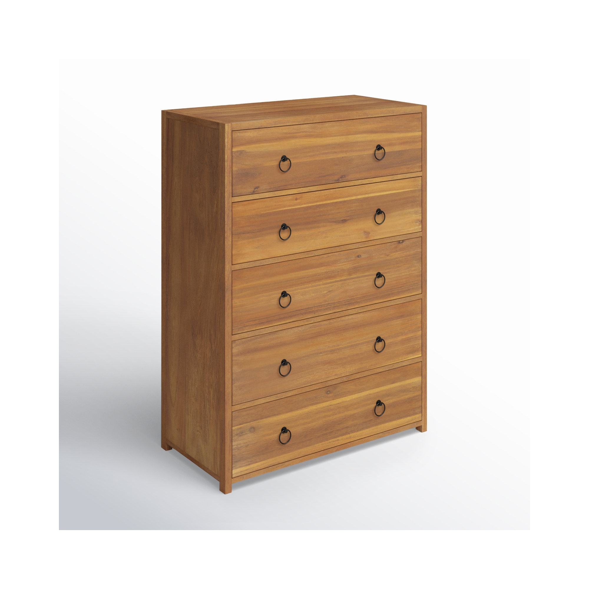 Elin 5 Drawer Dresser, Natural