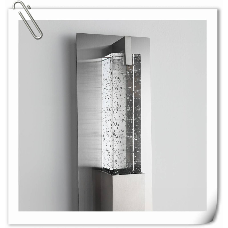 Kietzman LED Wall Light, Nickel