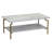 Marble Iron Crown Coffee Table-1088842364