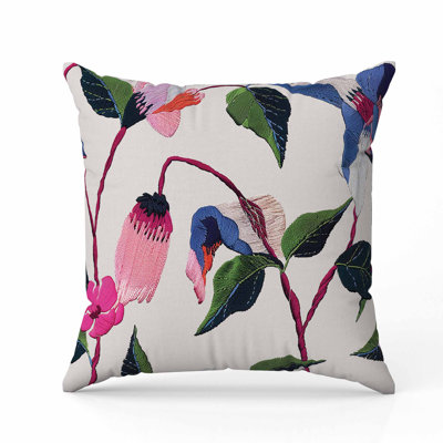 Coussin en suède Nature