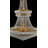 32-Inch K9 Crystal Chandelier for Dining Room, Luxury 27-Light French Empire Ceiling Light Fixture for Living Room, Foyer, Staircase & Entryway, Chrome-106804554-129400722-129400724