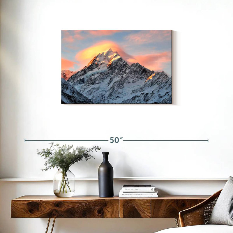 Nicci Mount Cook Sundown, H 20 po x l 30 po