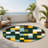 Digital Dunes Indoor And Outdoor Area Rug-412227401