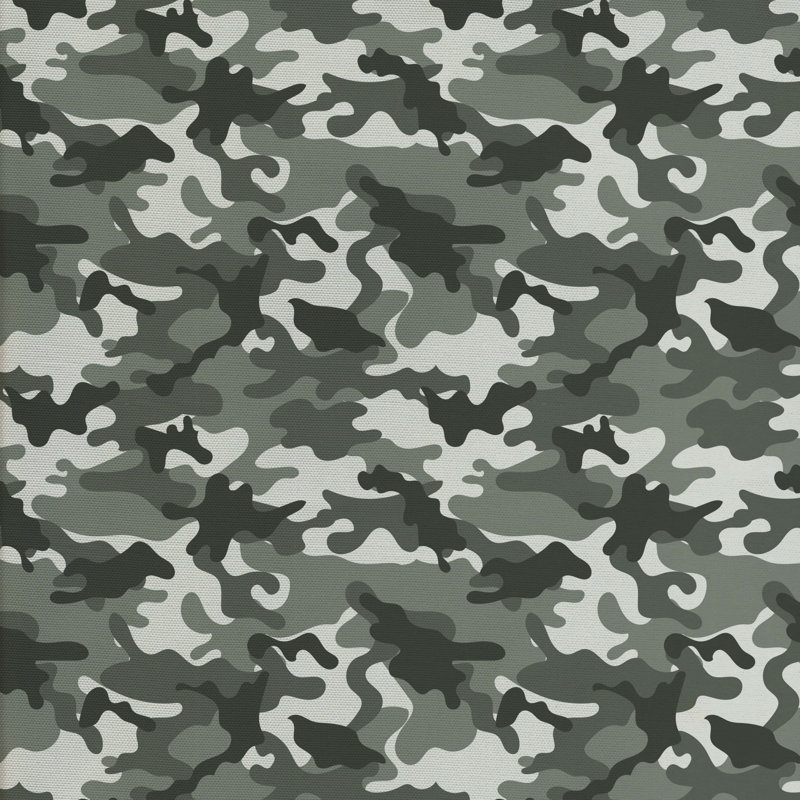 Tissu d’impression monochrome soirée à la mode végétation, H 36 po x l 58 po x P 1 po