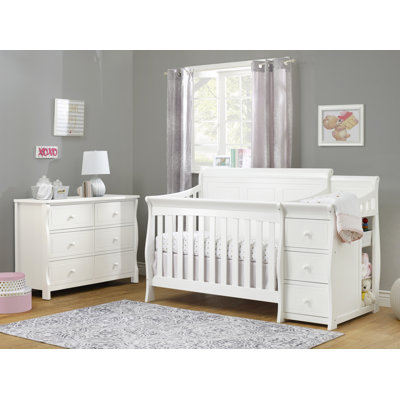 Lit de bébé convertible 4-en-1 Princeton Elite