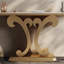 Console luxueuse en métal de style italien-1580463188
