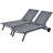 Dessaure Outdoor Metal Chaise Lounge