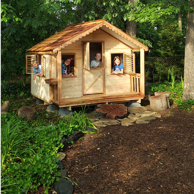 Little Alexandra 8 ft. x 6 ft. with Covered Front Porch