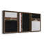 Lodge Pun I - ensemble de 3 peintures sur toile encadrées-2105317399-2105317396