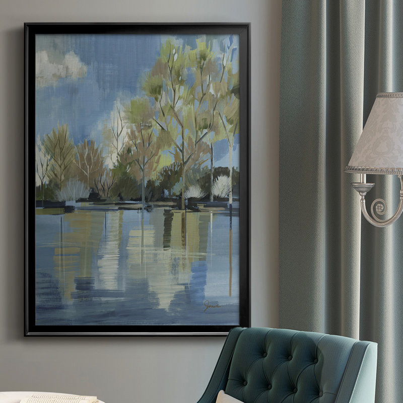 «Enchanted Forest I», reproduction encadrée de qualité supérieure - prête à être accrochée, H 42,5 po x l 30,5 po x P 1 po
