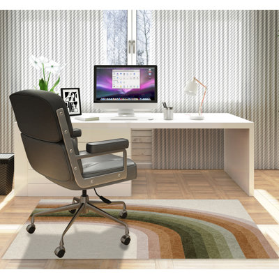 Tapis de chaise rectangulaire Serrai