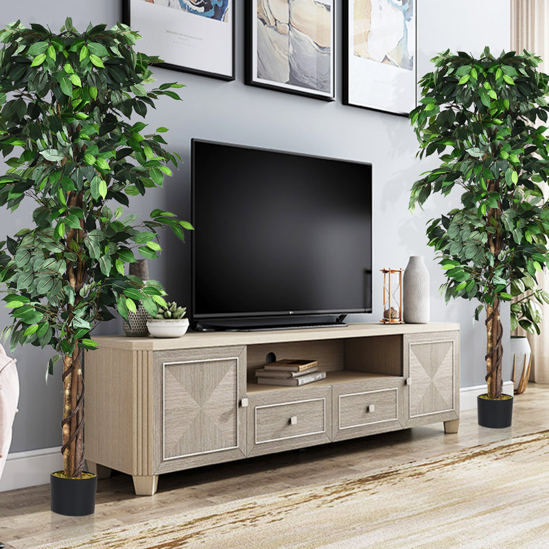 Ficus artificiel 72 po en pot