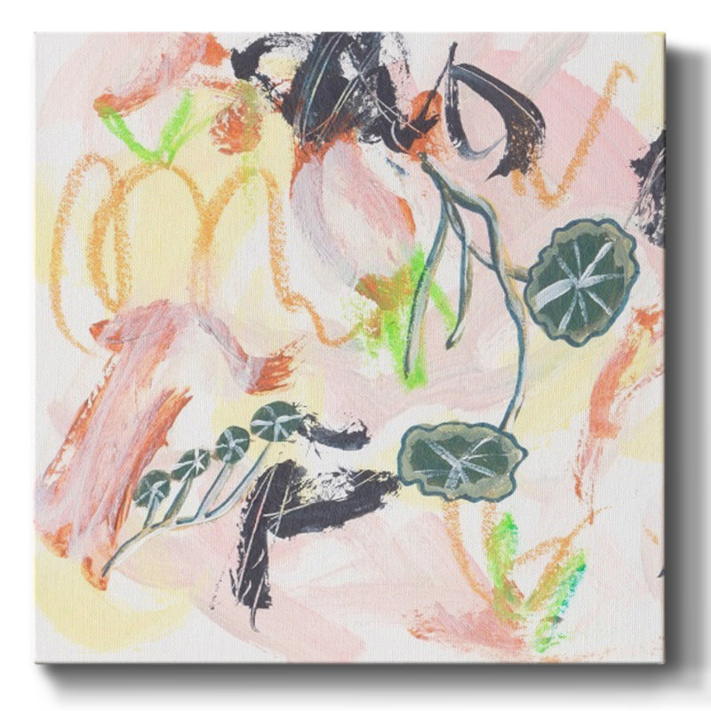 Toile tendue Chartreuse IV-Gallery, H 16 po x l 16 po x P 1,5 po