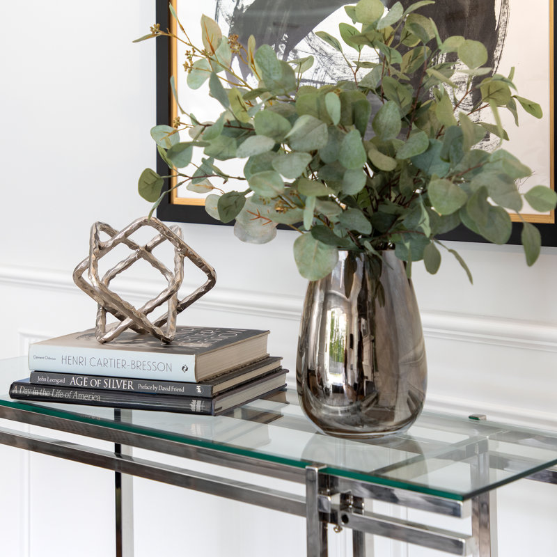 Decorative Objects for Home Decor – Modern Sculpture for Shelf Styling and Kitchen Decor – Abstract Statues and Table Decorations for Living Room, Mantel, or Console Display
