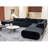 Vivienne Collection Luxury L-shape Sectional Sofa-104444340
