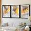 ABSTRACT Series CDxxxi - Impression encadrée sur mesure de qualité supérieure - 3 pièces-1744199080