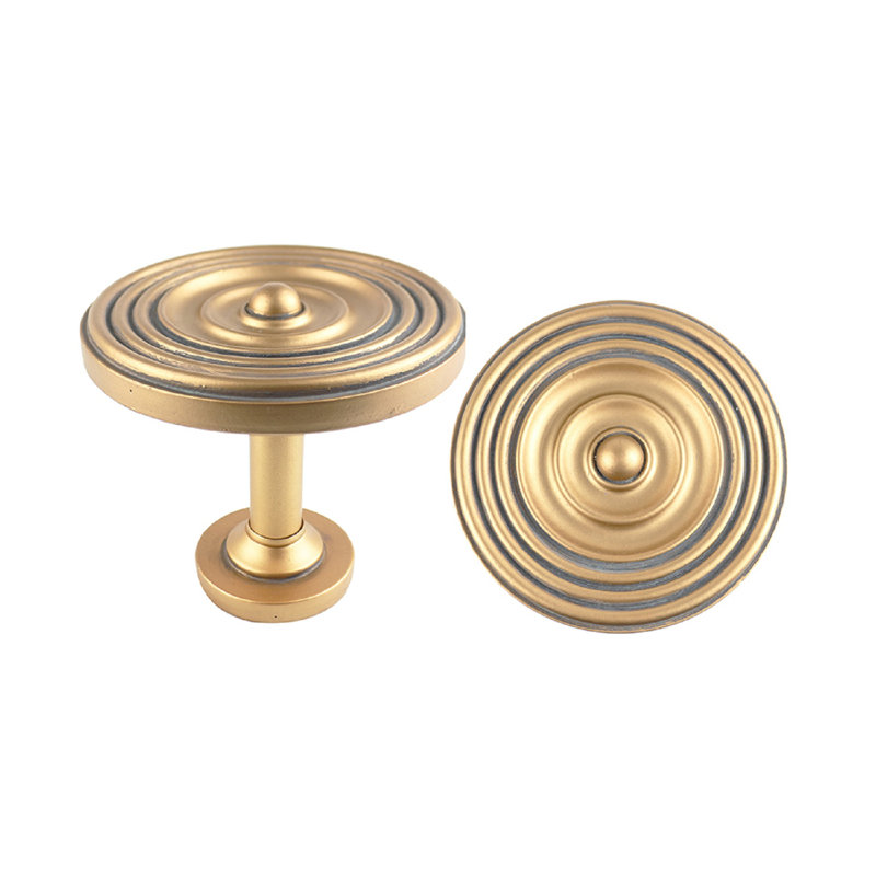 Retenue de rideau médaillon Ailey Swirl, Cuivre