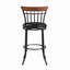 Chaise de bar pivotante 1 pièce