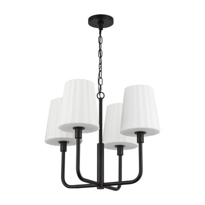 Tindra 4 - Light Metal Dimmable Chandelier