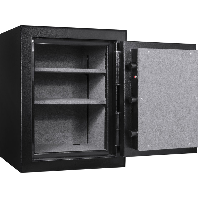 Coffre-fort de rangement sécuritaire de 3,51 pieds cubes - vos biens contre le feu et le vol avec des boulons robustes pour une sécurité maximale