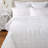 Ensemble de courtepointe en coton blanc 2 pièces Asher-14760164