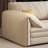 Khaki Polyester Modular Sofa