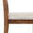 Caie Dining Chair with Solid Wood Frame