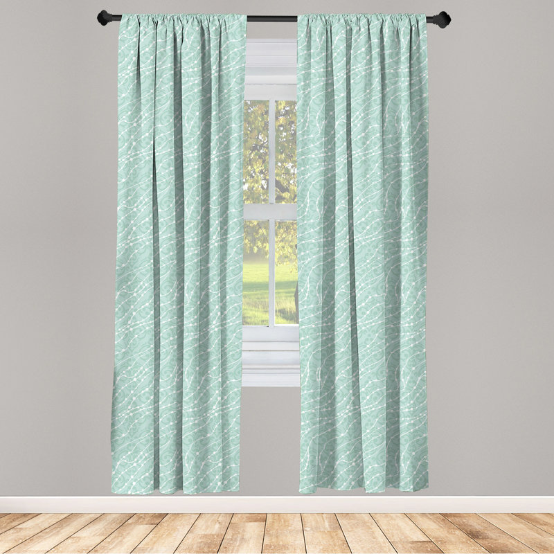 Semi-Sheer Rod Pocket Sliding Panel, 28" x 95"