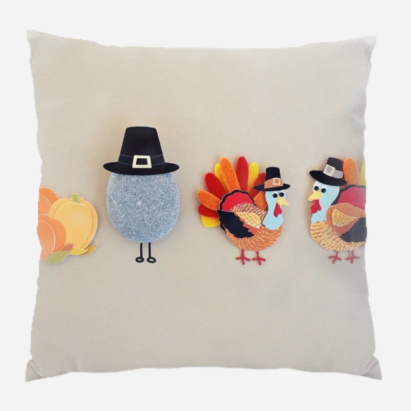  Coussin intérieur / extérieur Thanksgiving