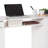 Computer Desk with 3 Drawers, 1 Door and 1 Storage Shelf-714382627