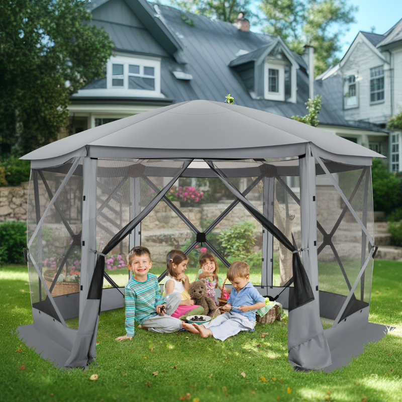 Pop-up abri de jardin, Gris
