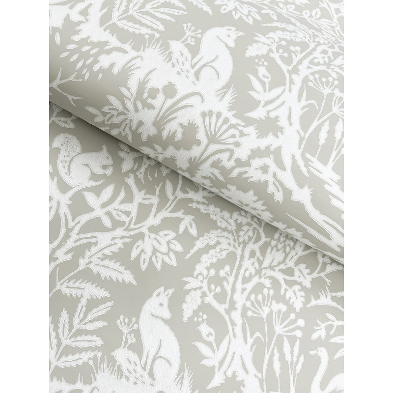 Double rouleau préencollé Talum, Taupe