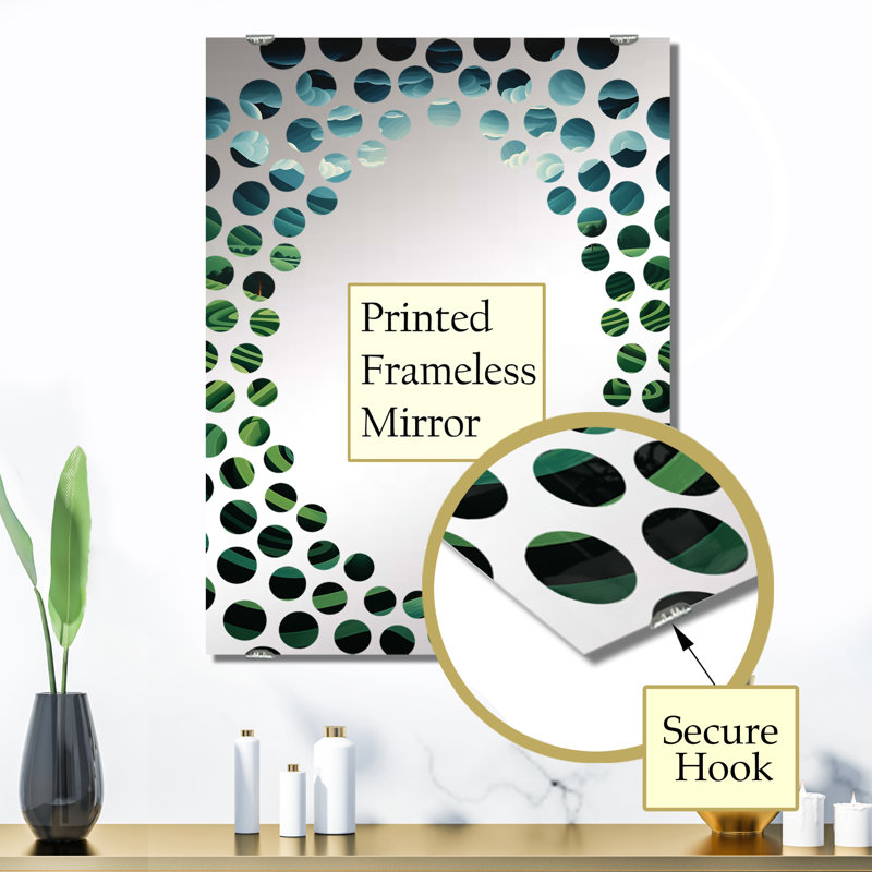 Marrott - grand miroir mural surréalisme MIR136179, 32 po x 24 po
