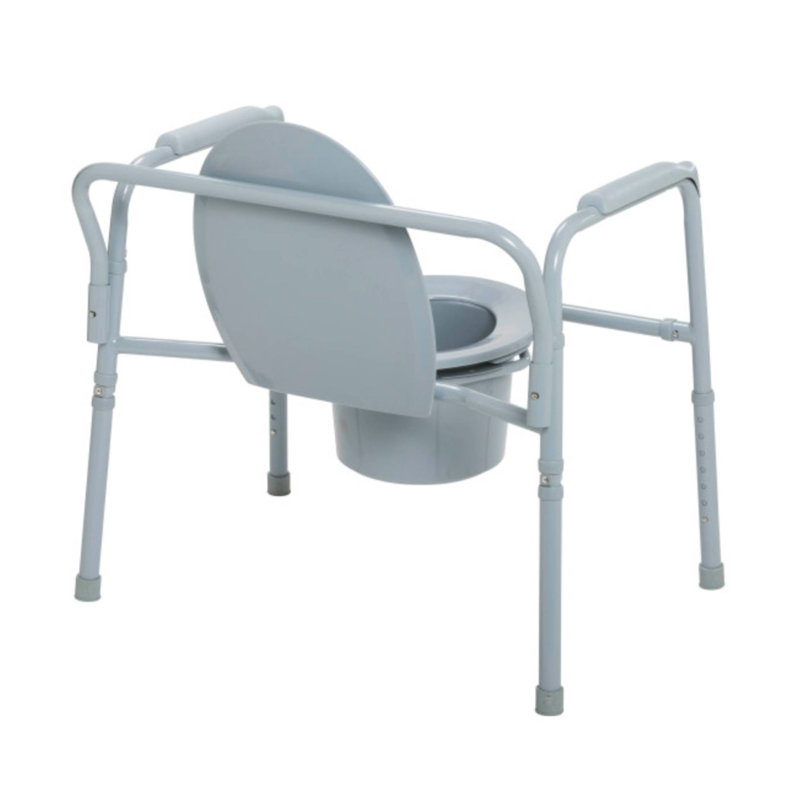 Heavy Duty Bariatric Folding Bedside Commode Chair