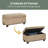 Alease 35.5" Tufted Rectangle Storage Ottoman-84973427
