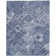 Divernon Geometric Handmade Tufted Wool Denim Area Rug