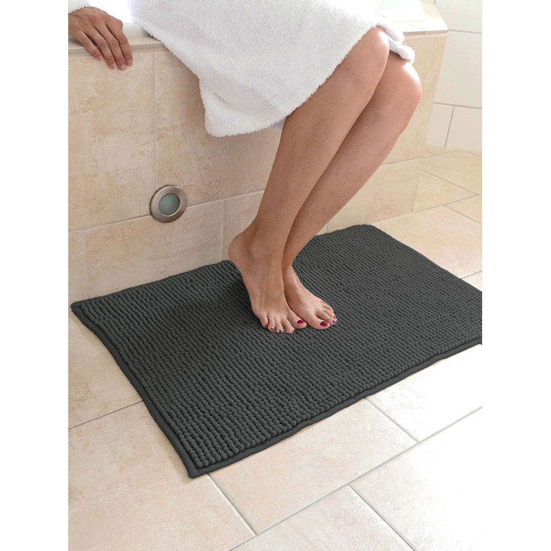 Non-Slip Bath Mat, Anthracite