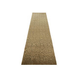 Hand Knotted Wool Floral Area Rug in Brown/Beige