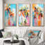 «Palm Trees Palm», 3 pièces sur toile-1189641682-1189641685