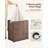 Laundry Hamper With Lid, No Install Needed, 110L Wicker Laundry Baskets Foldable 2 Removable Liner Bags, 2 Section Clothes Hamper Handwoven Rattan Laundry Basket With Handles-33317705