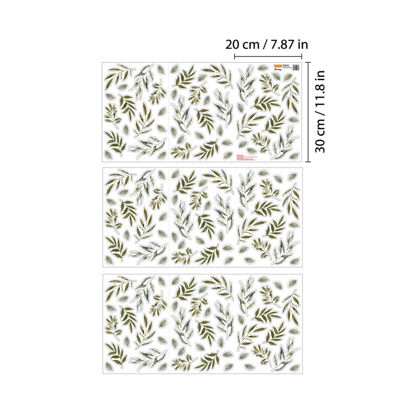 Plants & Flowers Window Decal