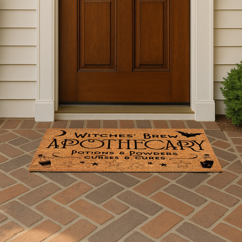 Witches Brew Apothecary Door Mat