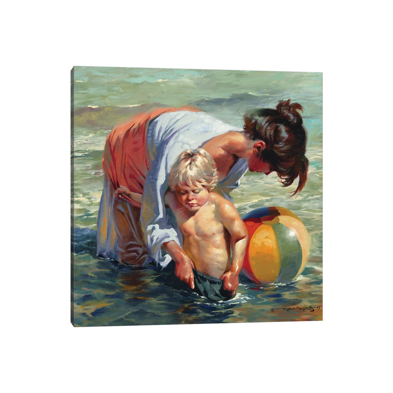 Sand In My Pants 1 Piece Wrapped Canvas Painting, 93.98 cm H x 93.98 cm W x 1.91 cm D
