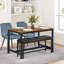 Flovilla Metal Base Dining Table-1049631485
